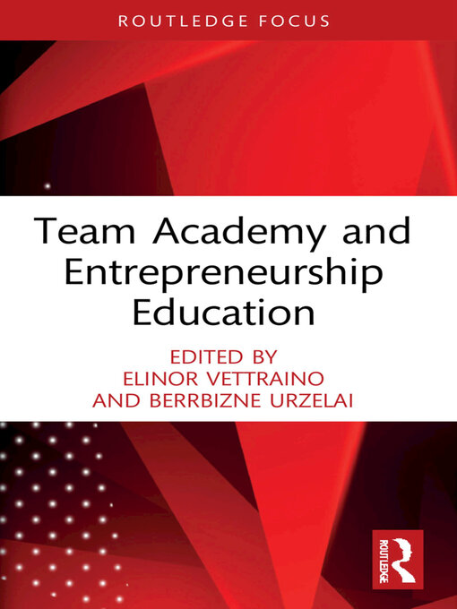 Title details for Team Academy and Entrepreneurship Education by Elinor Vettraino - Available